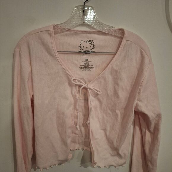 Hello Kitty Pink Cardigan Top - Picture 4 of 6